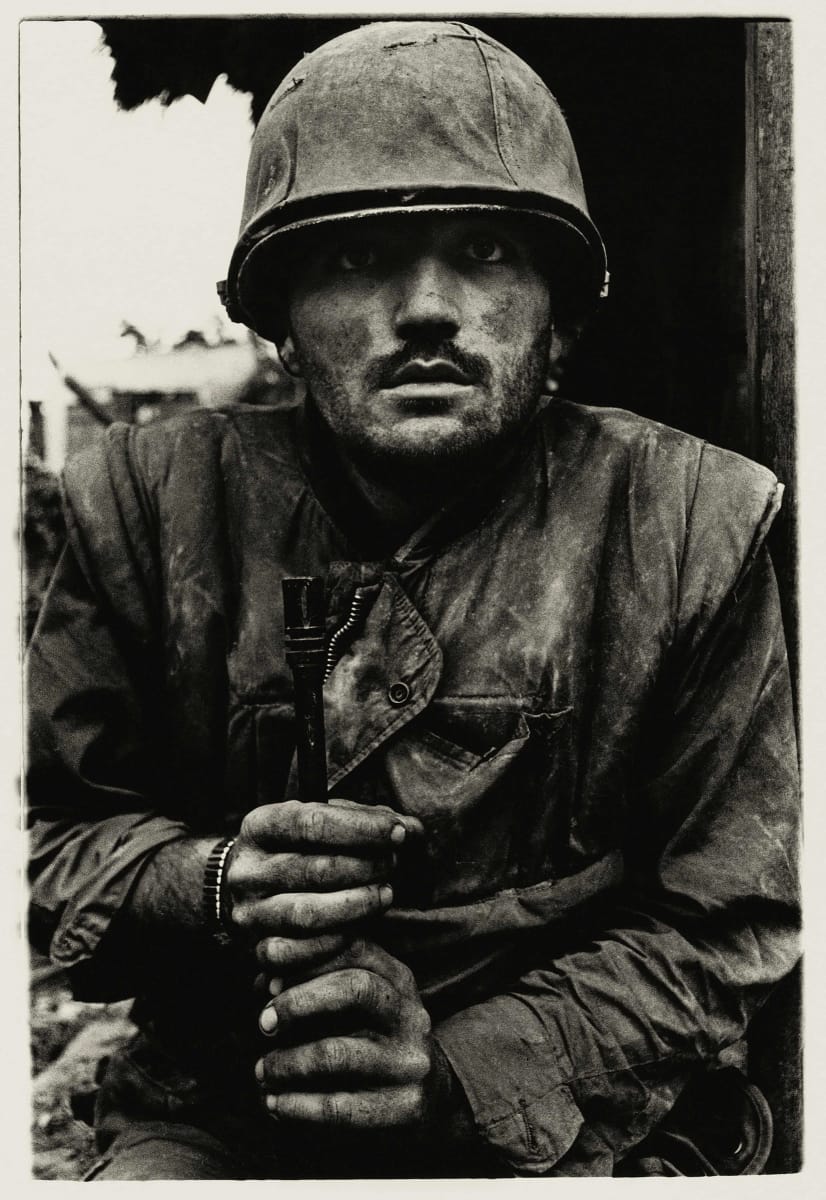 Artwork Title: Shell-shocked US marine, Hue, Vietnam