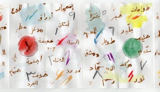 Artwork Title: Kalimat