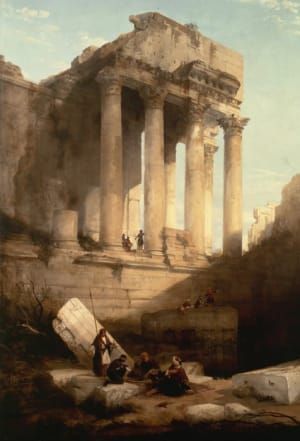 Artwork Title: Temple of Bacchus, Baalbek