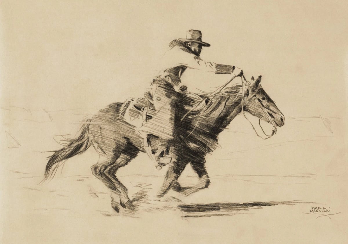 Artwork Title: Arizona Cannonball Sketch