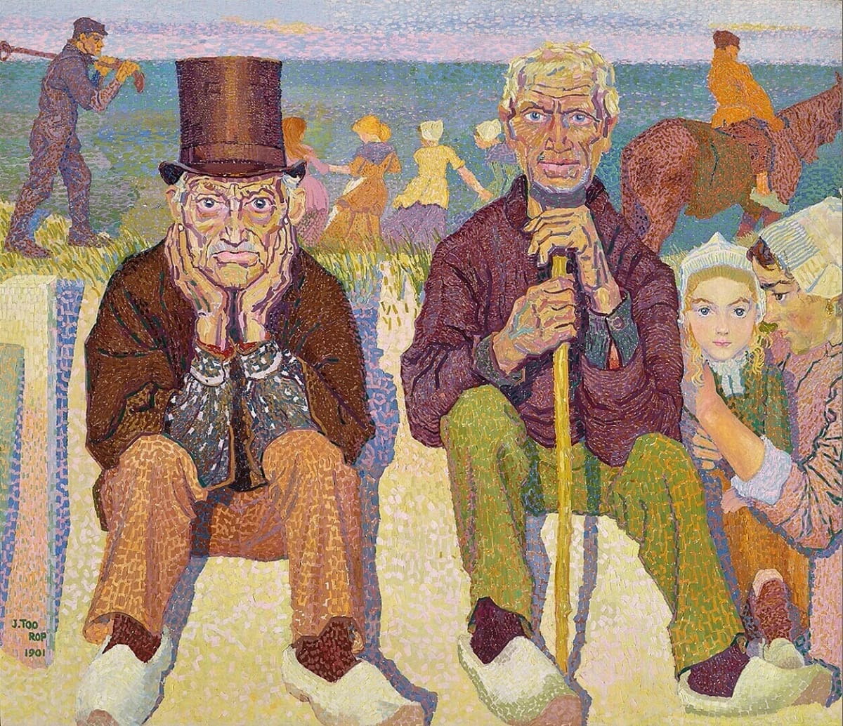 Artwork Title: The old men by the sea