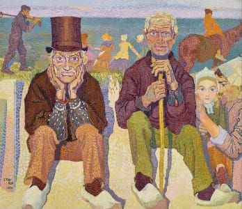 Artwork Title: The old men by the sea