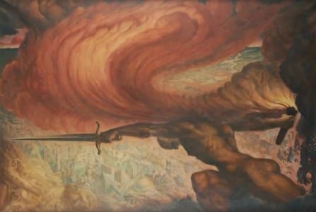 Artwork Title: Strenght, Fire and Sword