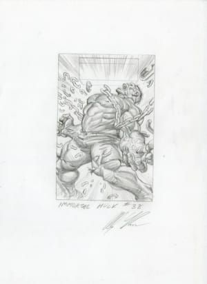 Artwork Title: Immortal Hulk #38 Sketch