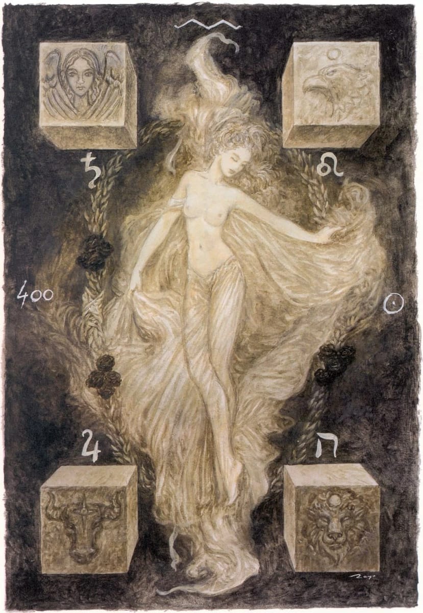 Artwork Title: The Labyrinth Tarot