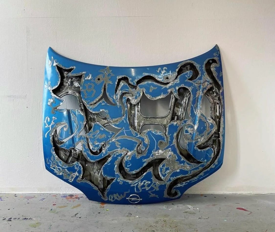 Artwork Title: Fast & Furious blue