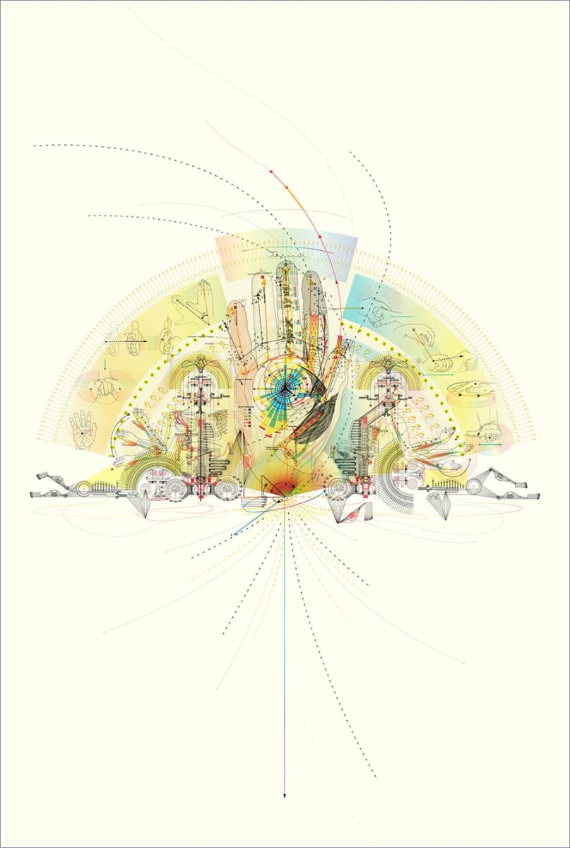 Artwork Title: The Study on Mother's Hand and Wind of Healing