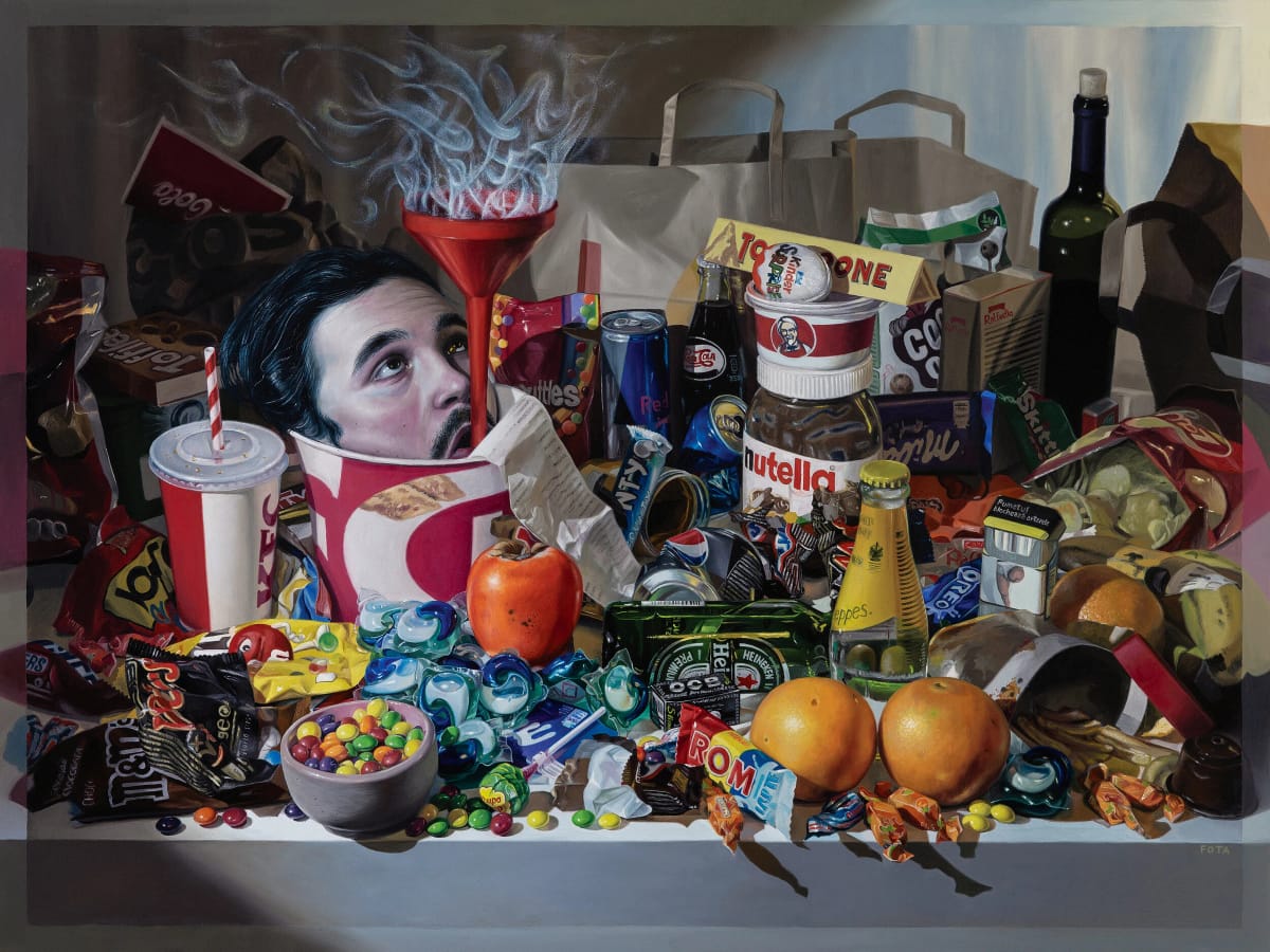 Artwork Title: Gluttony