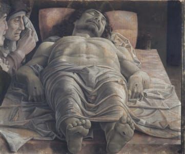 Artwork Title: Lamentación sobre Cristo muerto - Pinacoteca di Brera. Milán