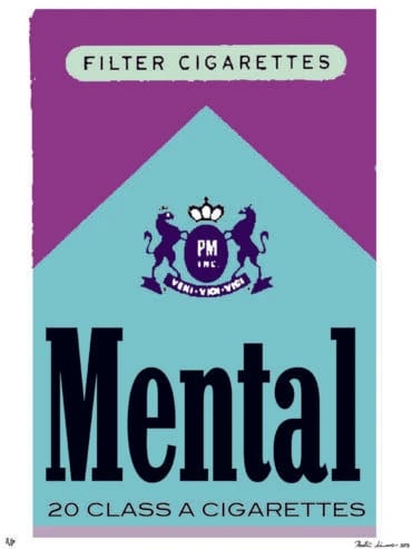 Artwork Title: Bad Habits: Mental