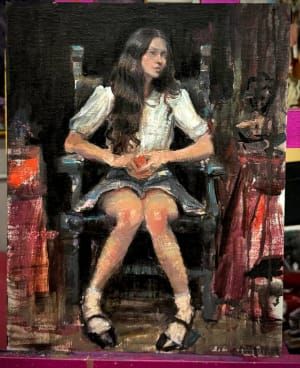 Artwork Title: School Girlstudy