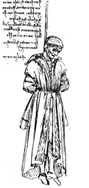 Artwork Title: Study of a hanged man