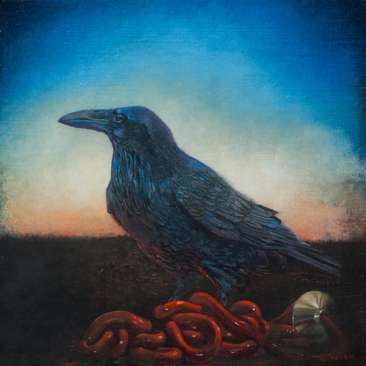 Artwork Title: Raven & Paint