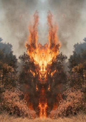 Artwork Title: Fire with Fire