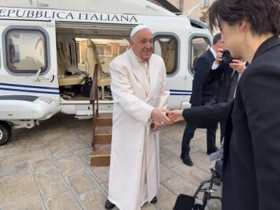 Artwork Title: Pope Francis in Venice