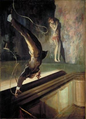 Artwork Title: Acrobat Falling