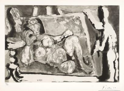 Artwork Title: Peintre au travail (Painter at Work)