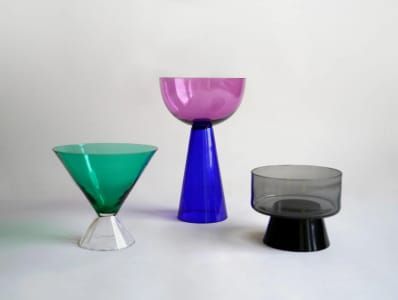 Artwork Title: Skyline - Cocktail Glasses
