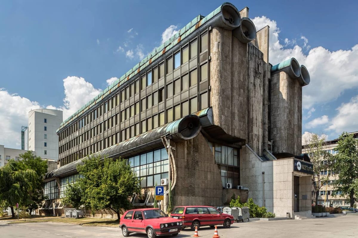 Artwork Title: Tuzla Bank, Tuzla, Bosnia and Herzegovina
