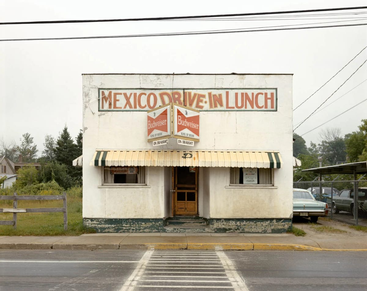 Artwork Title: Bridge Street, Mexico, Maine, July 30, 1974