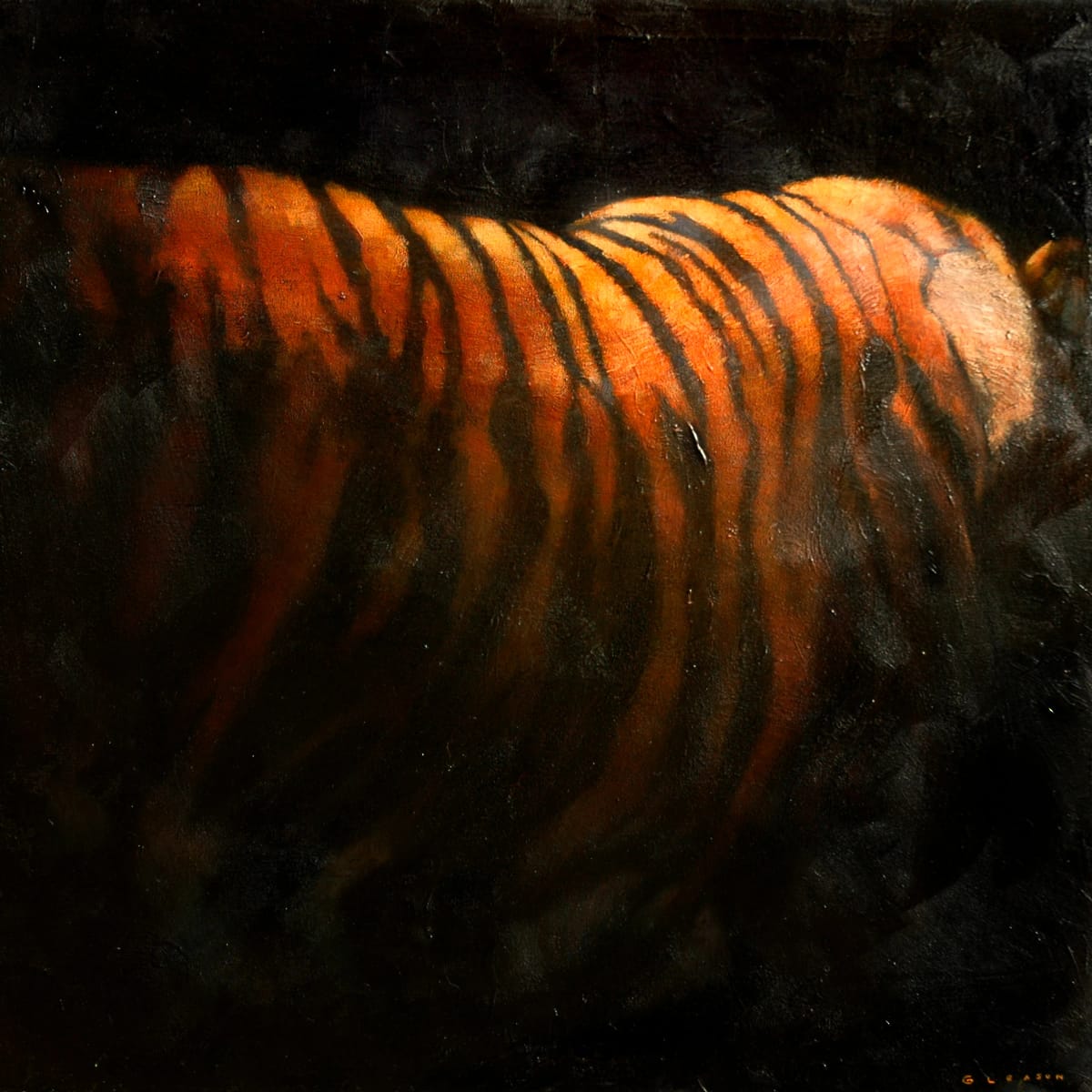 Artwork Title: Tigerside