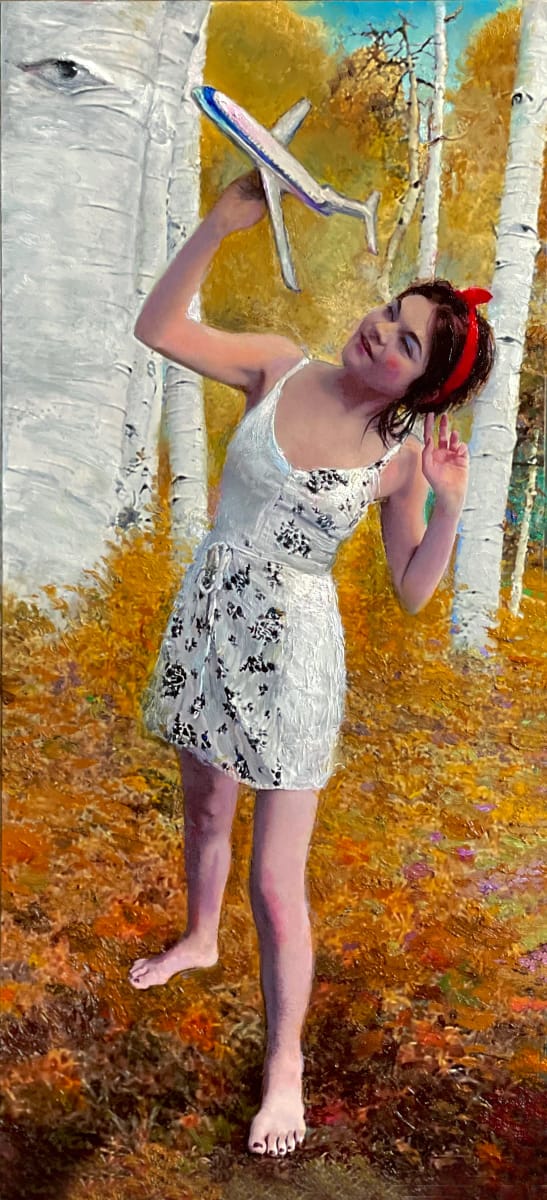 Artwork Title: Among the Trees