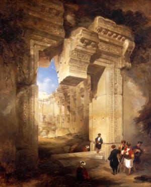 Artwork Title: The Gateway to the Great Temple at Baalbec