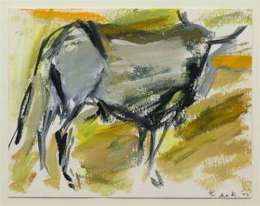 Artwork Title: Untitled Bull