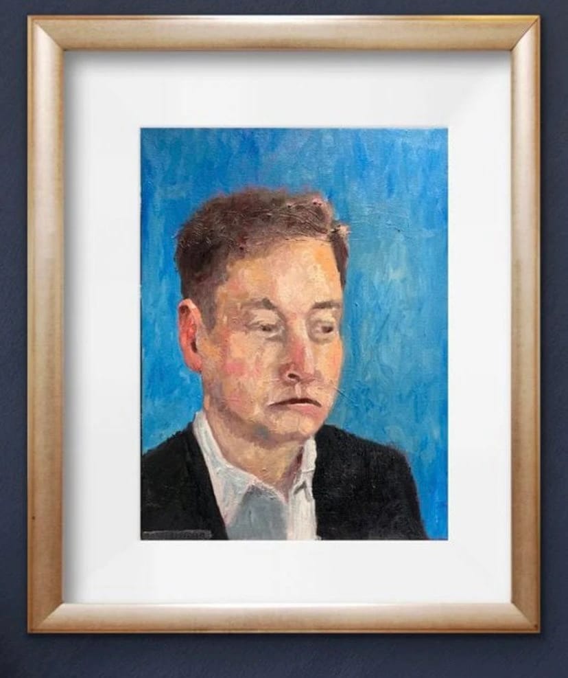 Artwork Title: Elon Musk Portrait
