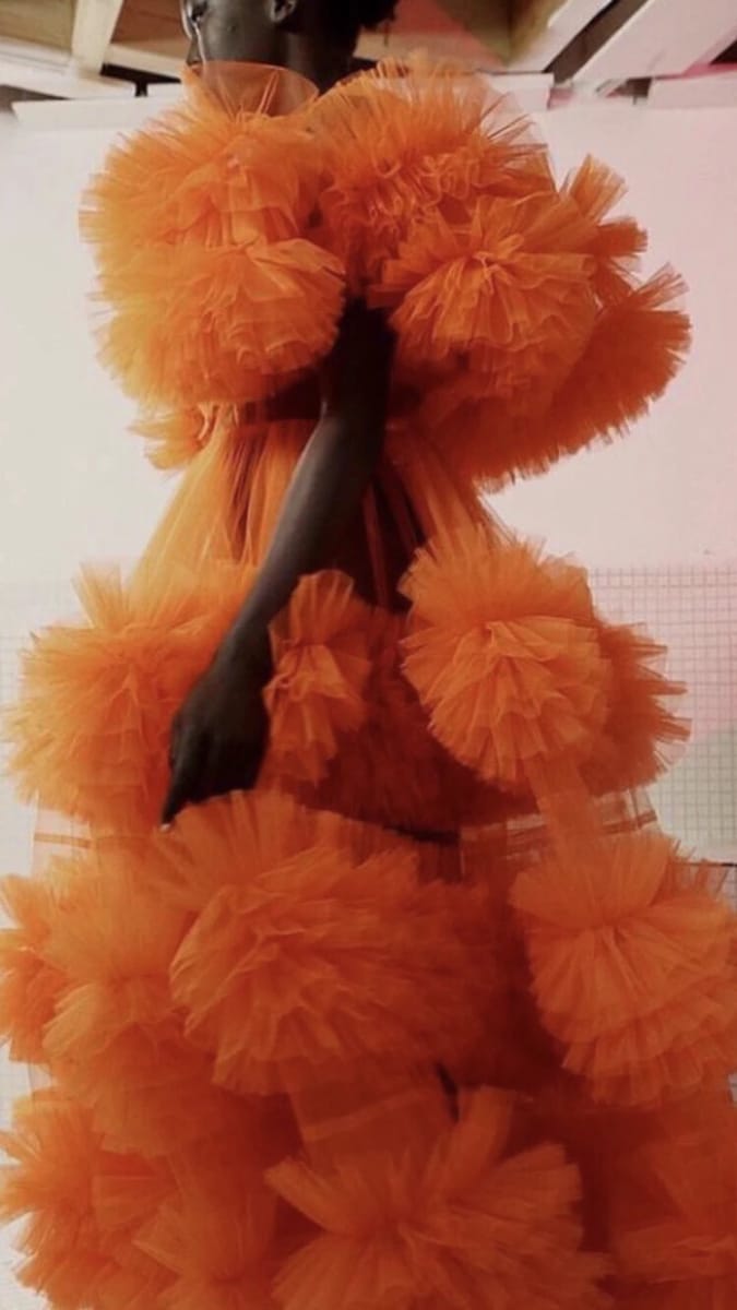 Artwork Title: Molly Goddard Dress