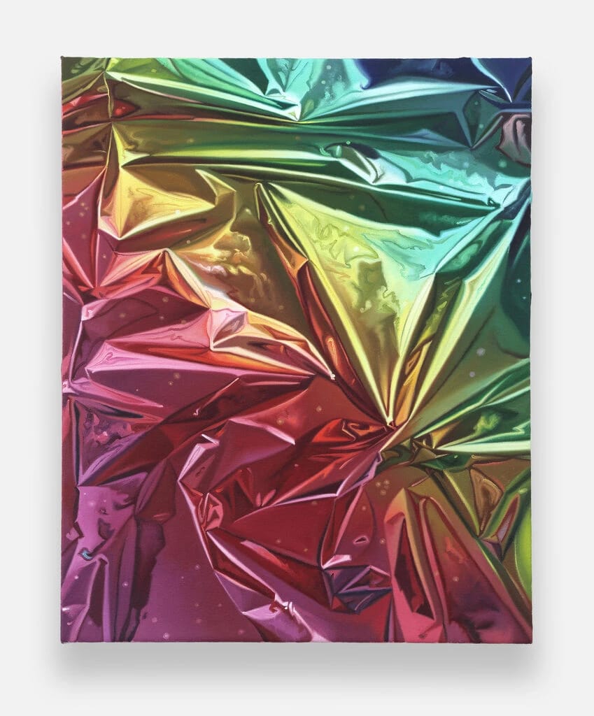 Artwork Title: Gradient Mylar With Stars