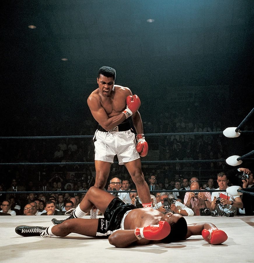 Artwork Title: Muhammed Ali vs. Sonny Liston