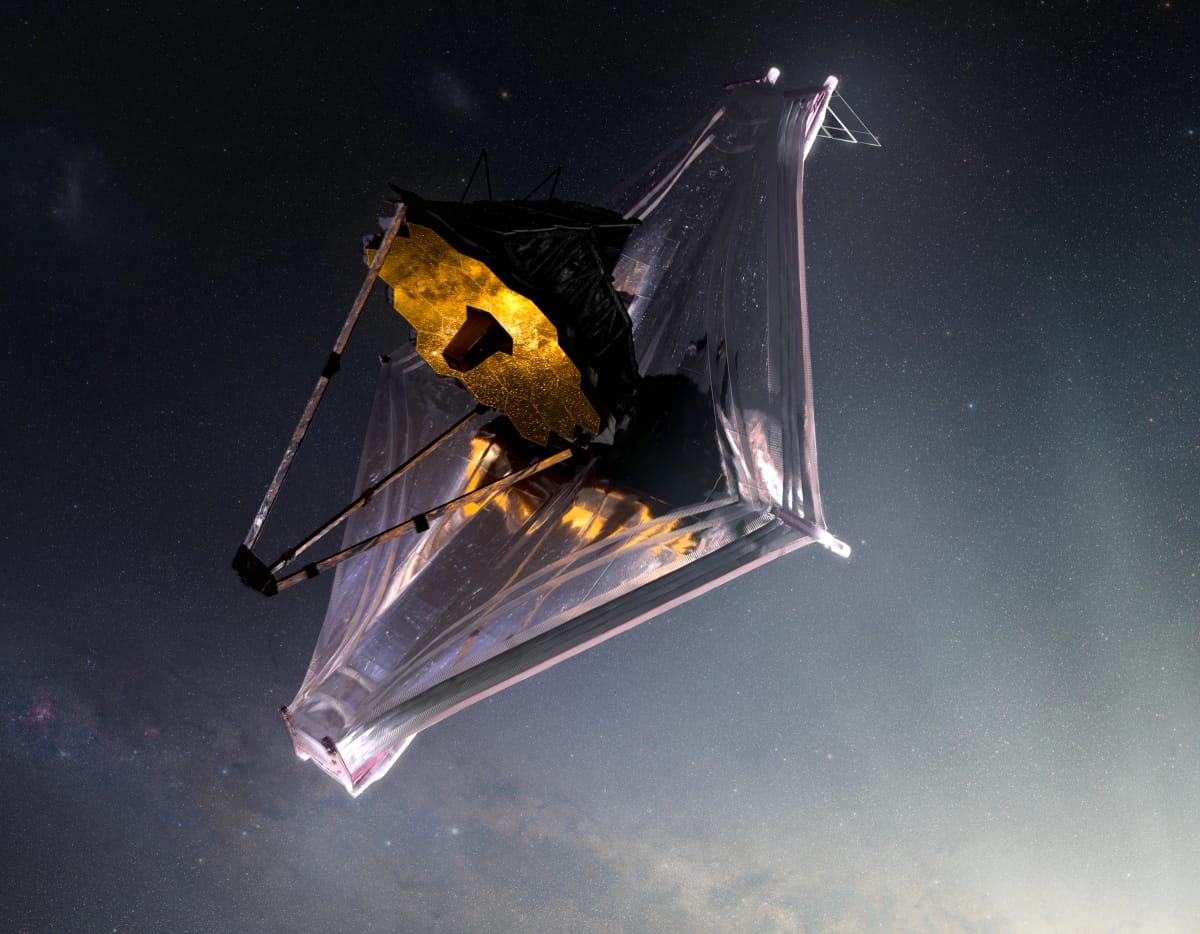 Artwork Title: James Webb Space Telescope Artist Conception