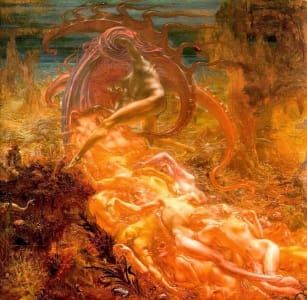 Artwork Title: The Treasures of Satan