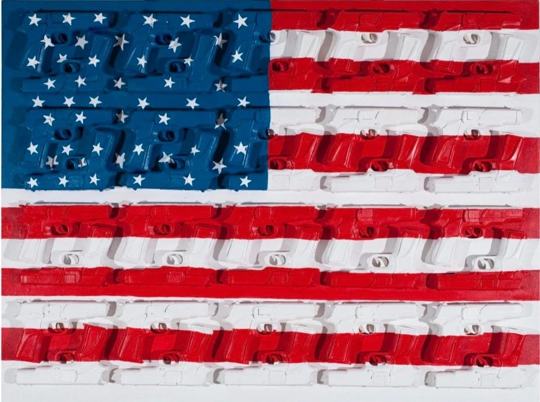 Artwork Title: Second Amendment: Shooting for the Stars