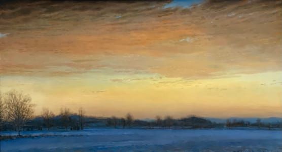 Artwork Title: A Winter Twilight