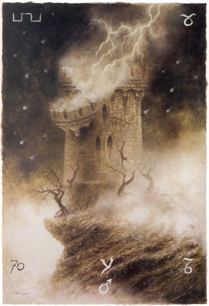 Artwork Title: The Labyrinth Tarot