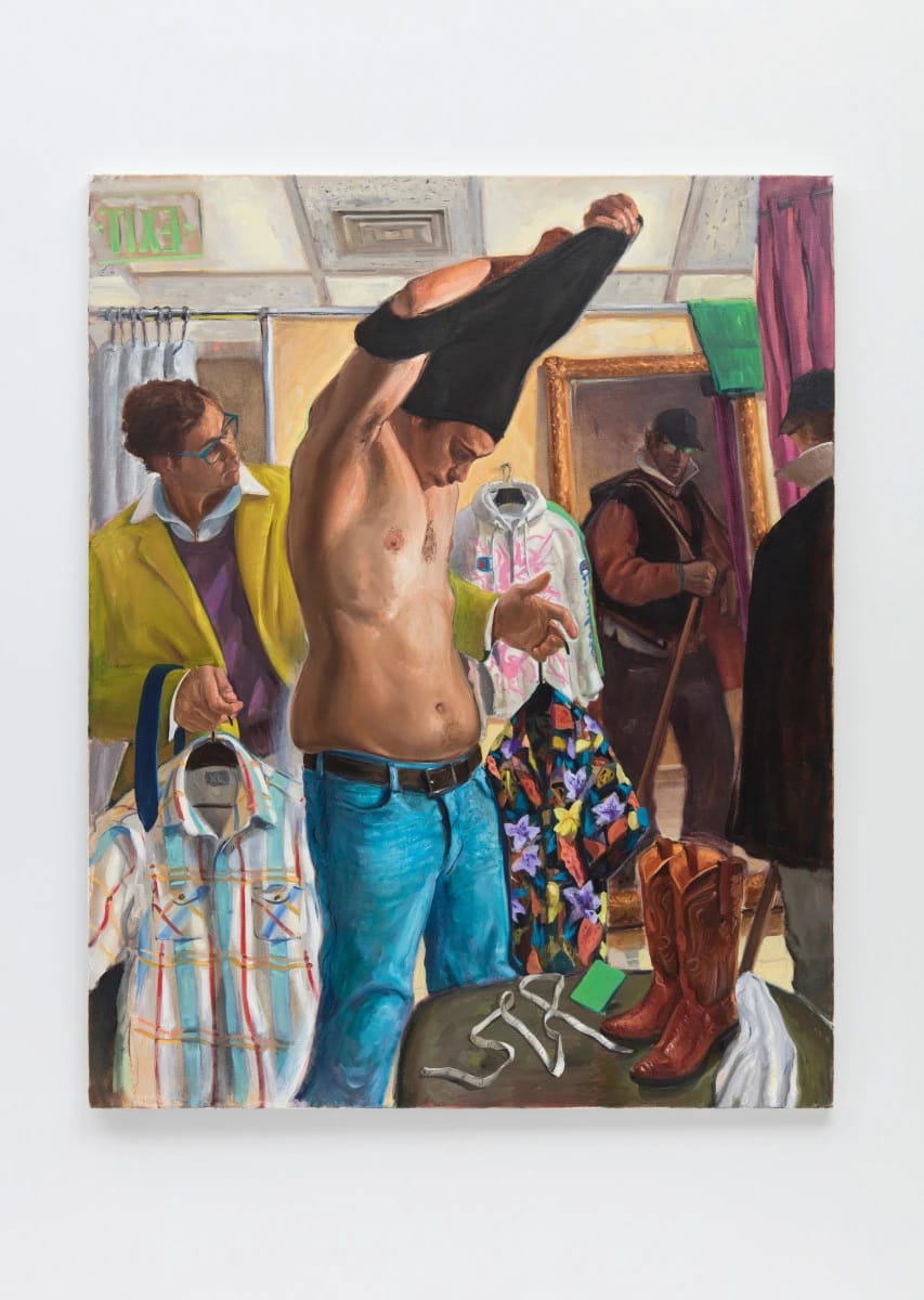 Artwork Title: Fitting Room and the Search for Style