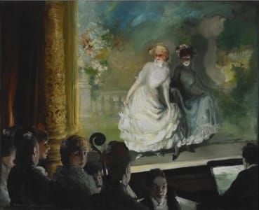 Artwork Title: A French Music Hall