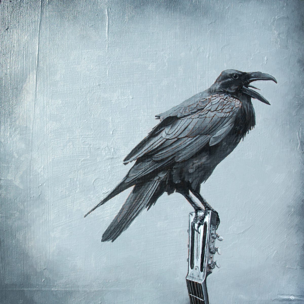Artwork Title: Raven Sings The Blues