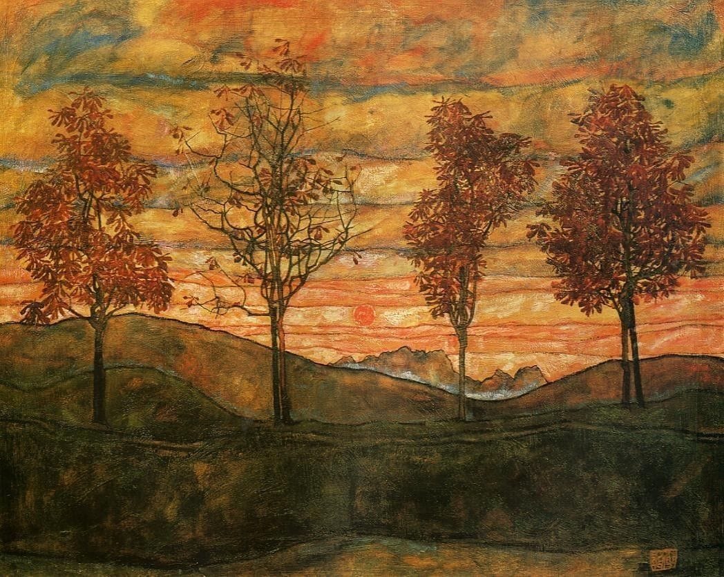 Artwork Title: Four Trees