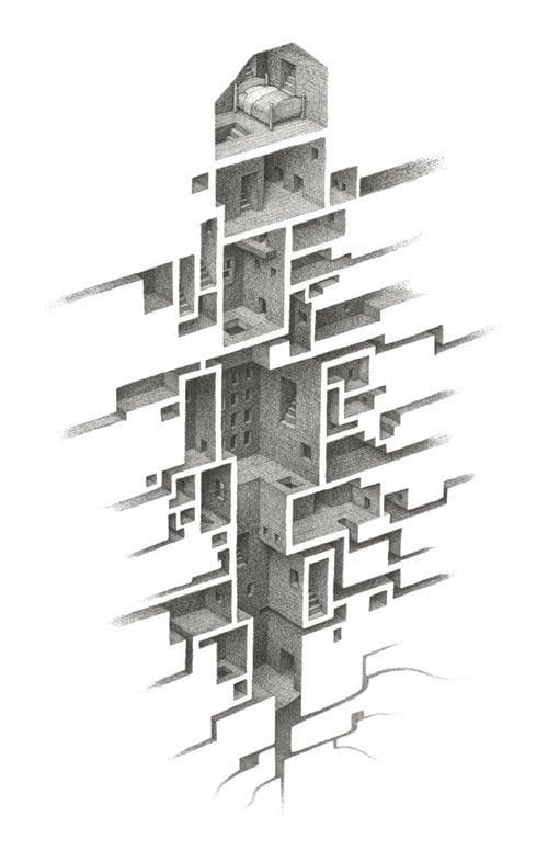 Artwork Title: Hiding Places