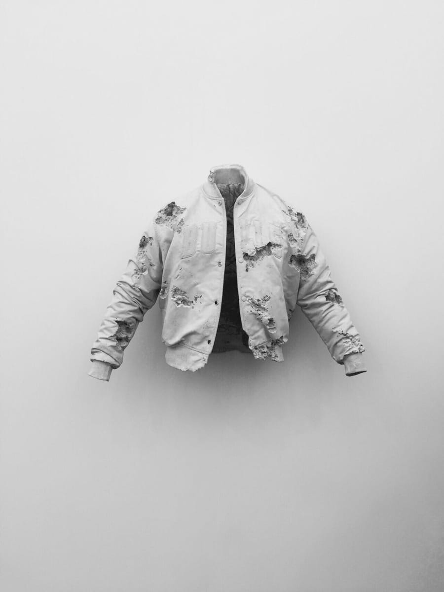 Artwork Title: Rose Quartz Eroded Chicago Bulls Jacket