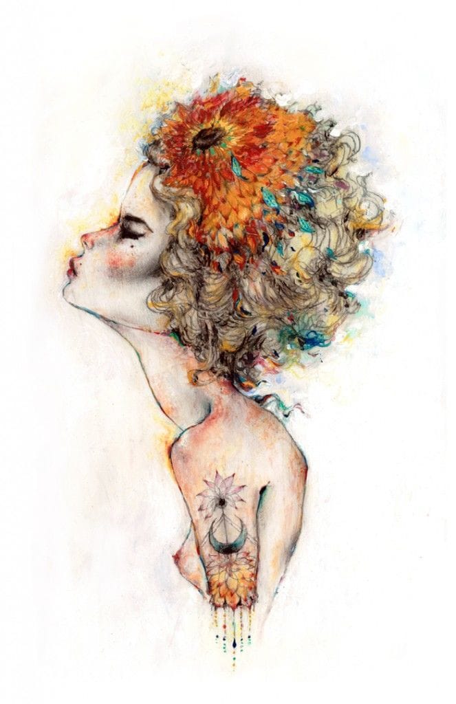Artwork Title: Suriah The Sun Worshiper
