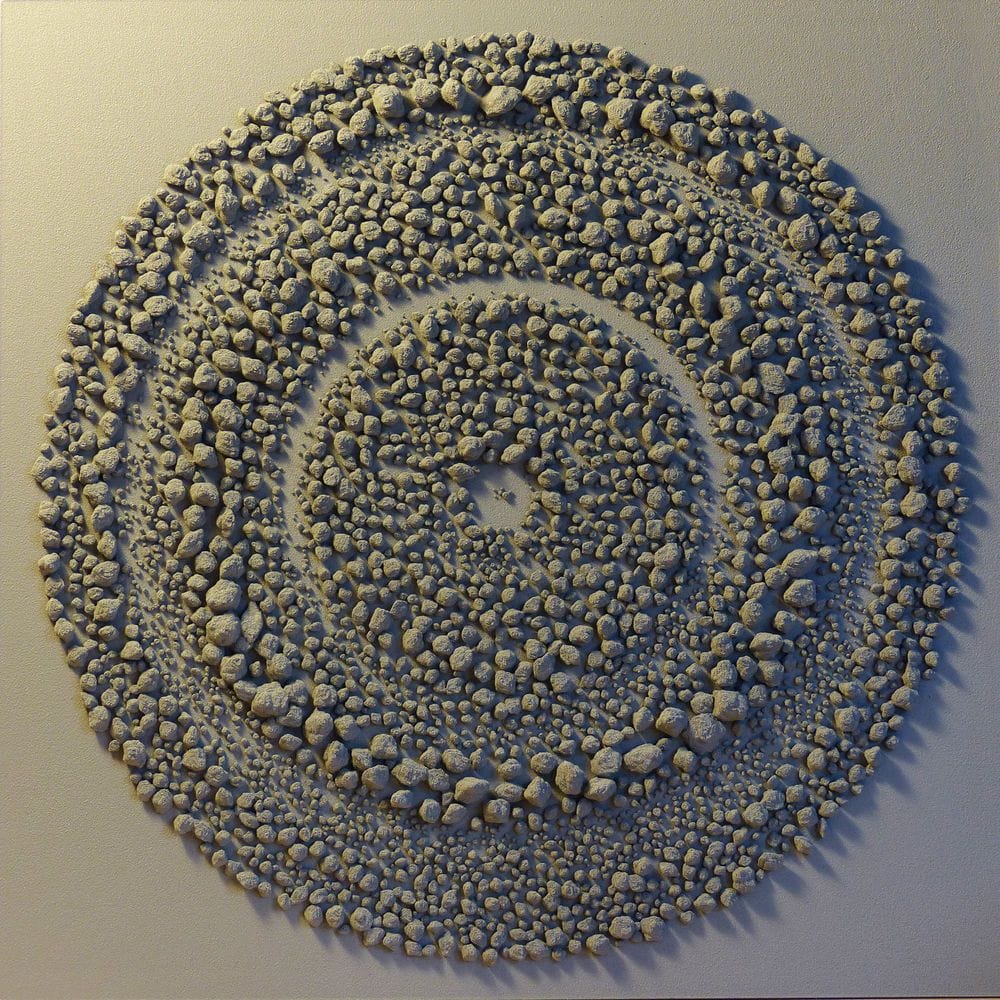 Artwork Title: StoneFields 02 / polar 2d Perlin field