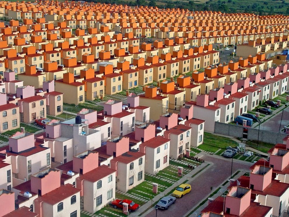 Artwork Title: Houses, Mexico