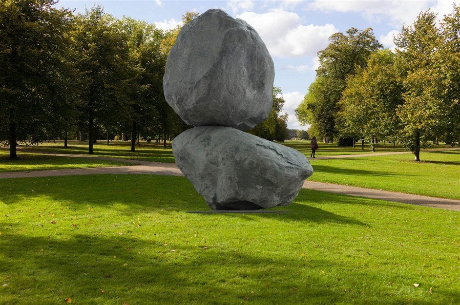 Artwork Title: Rock on Top of Another Rock