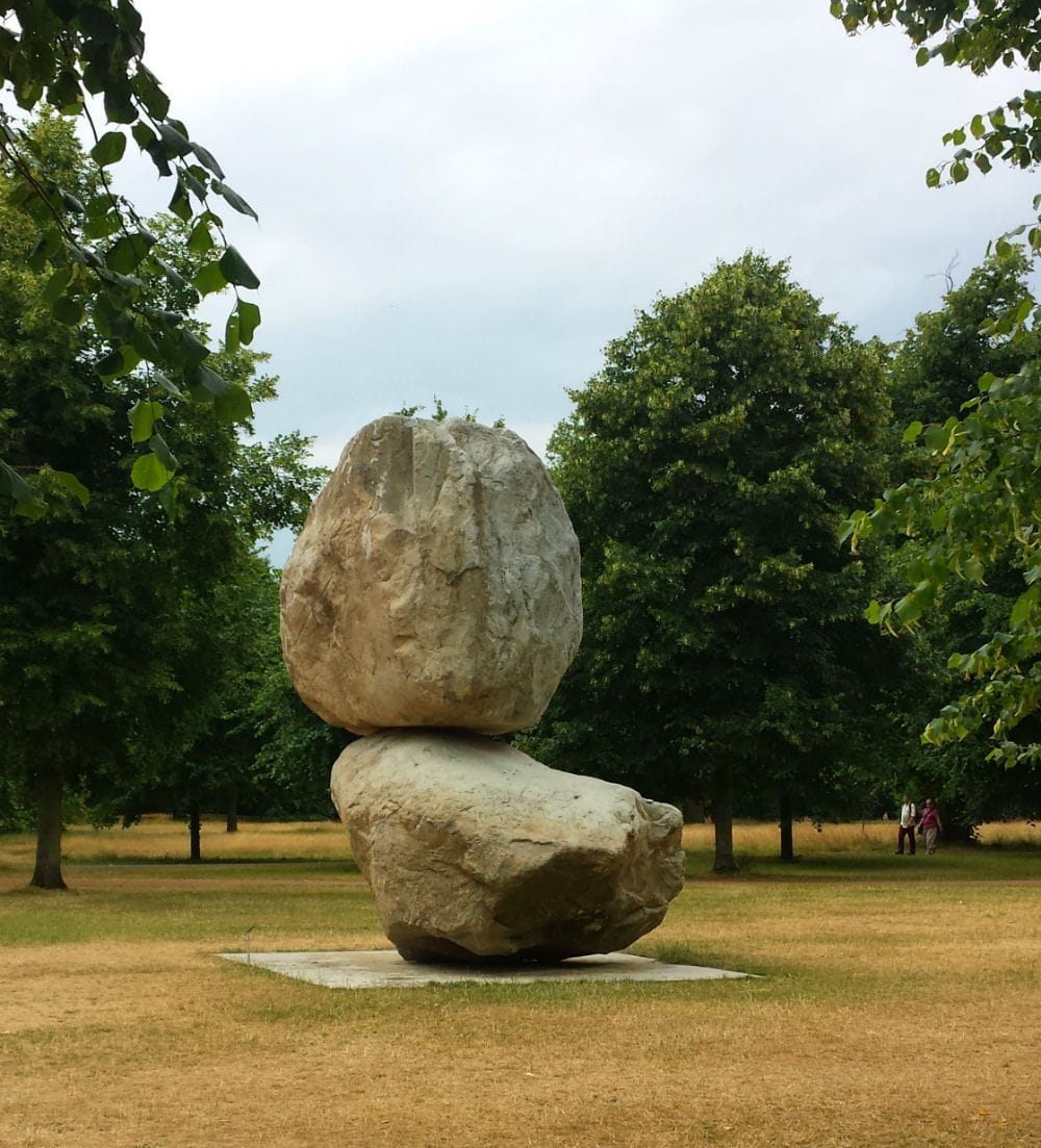 Artwork Title: Rock on Top of Another Rock