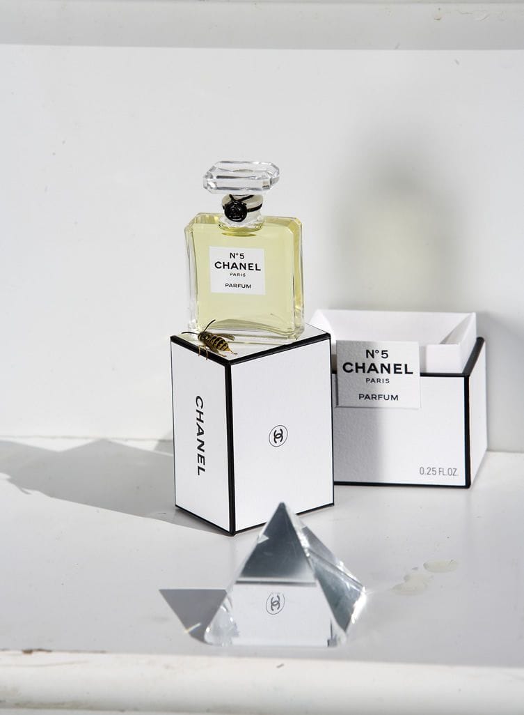 Artwork Title: Chanel No.5 With Yellow Jacket