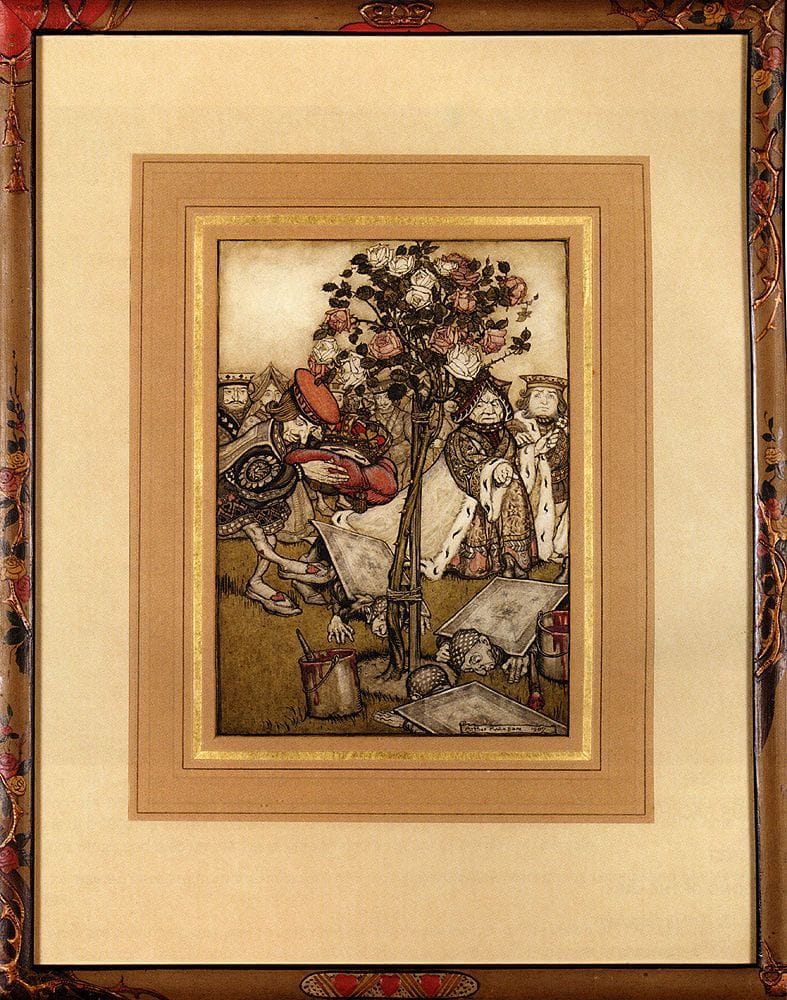Artwork Title: Alice in Wonderland - The Queen's Croquet Ground